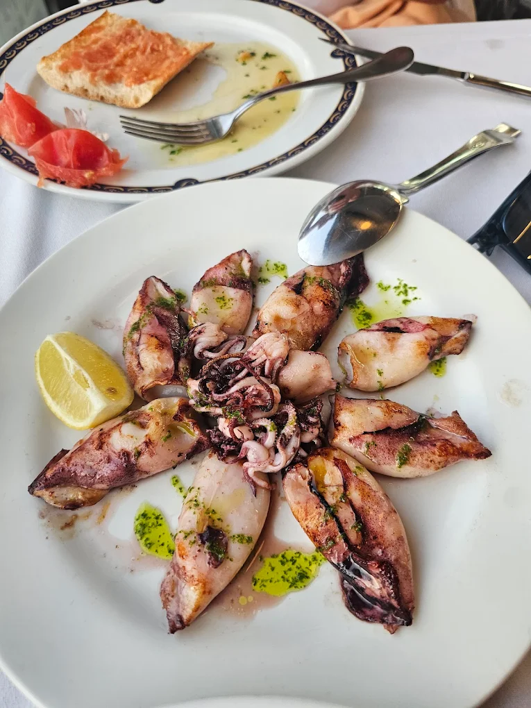 Calamarcitos a la plancha